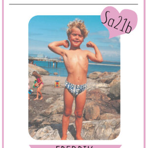 Studentskylt – Design 22 – Rosa