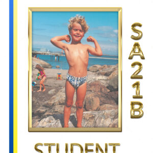 Studentskylt – Design 23