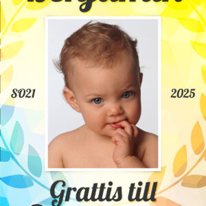 Studentskylt – Design 10