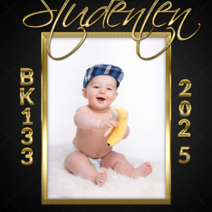 Studentskylt – Design 3