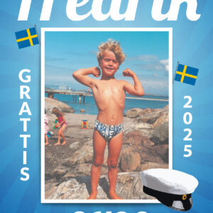 Studentskylt – Design 4